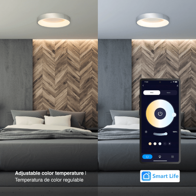 PANEL LED 30W SOBREPUESTO REDONDO CCT (CAMBIO LUZ) NIQUEL4