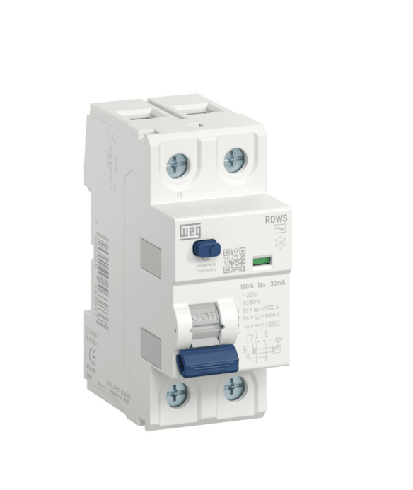 INTERRUPTOR DIFERENCIAL 2 POLOS 25A 0