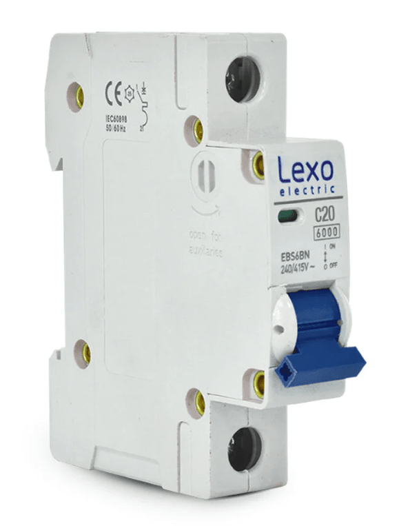 INTERRUPTOR AUTOMATICO 1 POLO 20A, 6KA 0