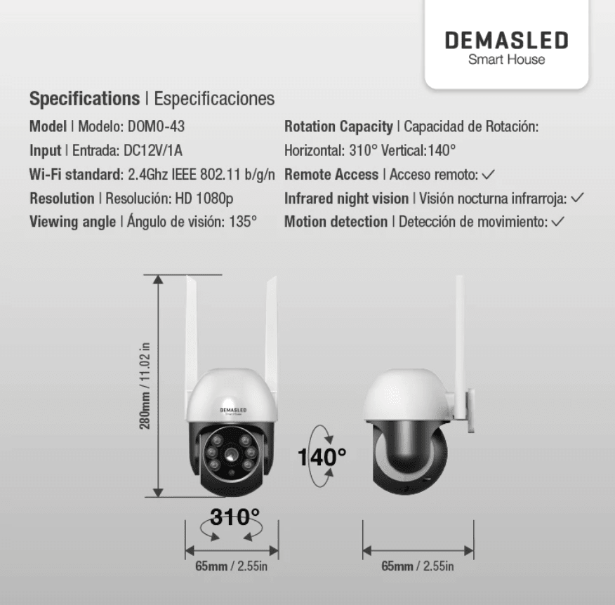 CAMARA SMART WIFI HD PARA EXTERIOR3