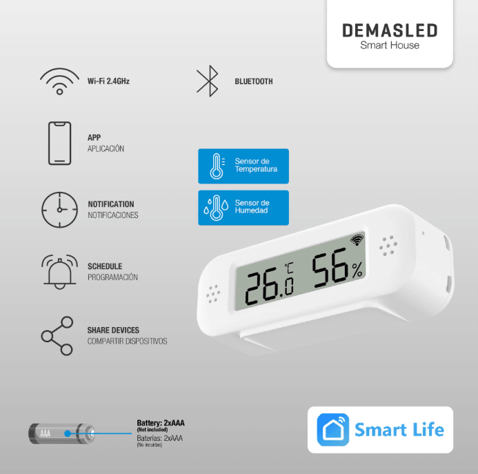 SENSOR DE  TEMPERATURA Y HUMEDAD WIFI CON PANTALLA2