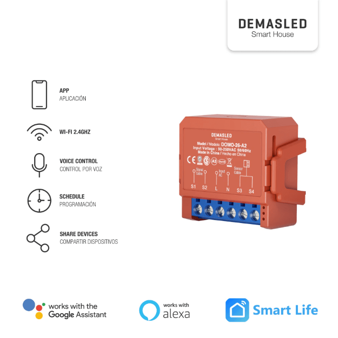 CONTROLADOR MINI SMART SWITCH PARA PUERTA GARAGE5