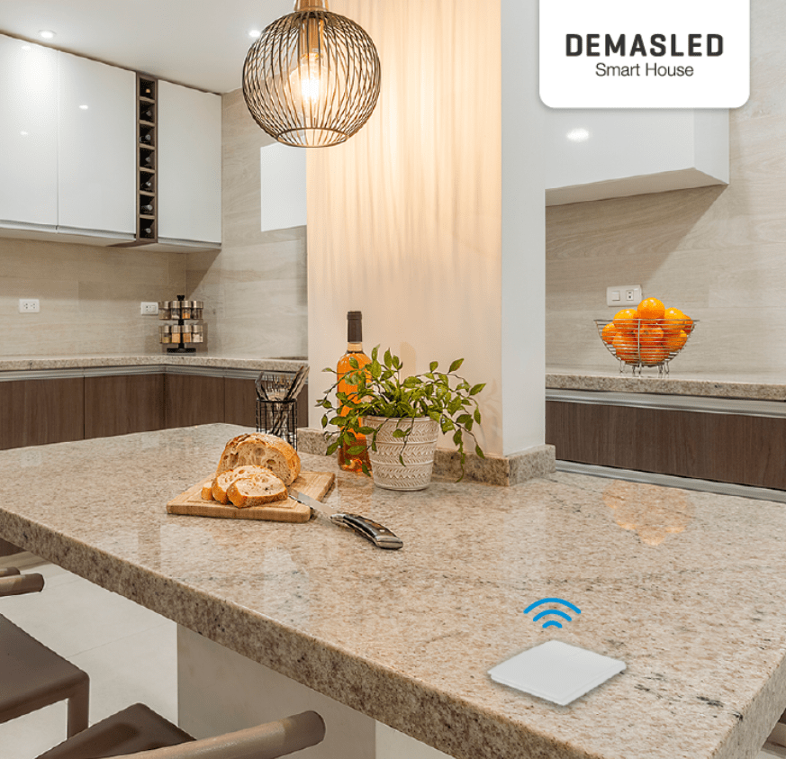 TECLA INALÁMBRICA RF 2 EFECTO SMART HOUSE3