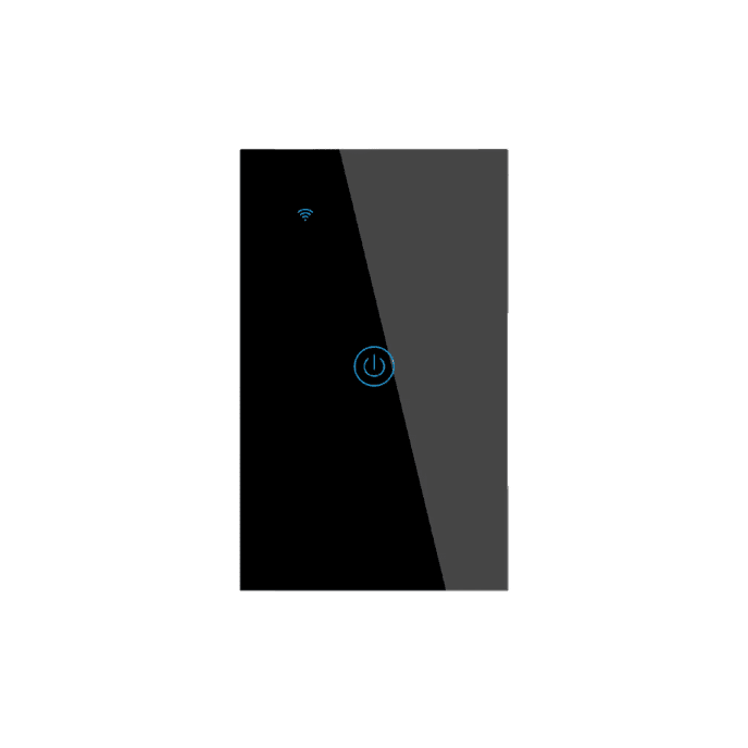 TECLA SMART DE MURO TACTIL NEGRO 4