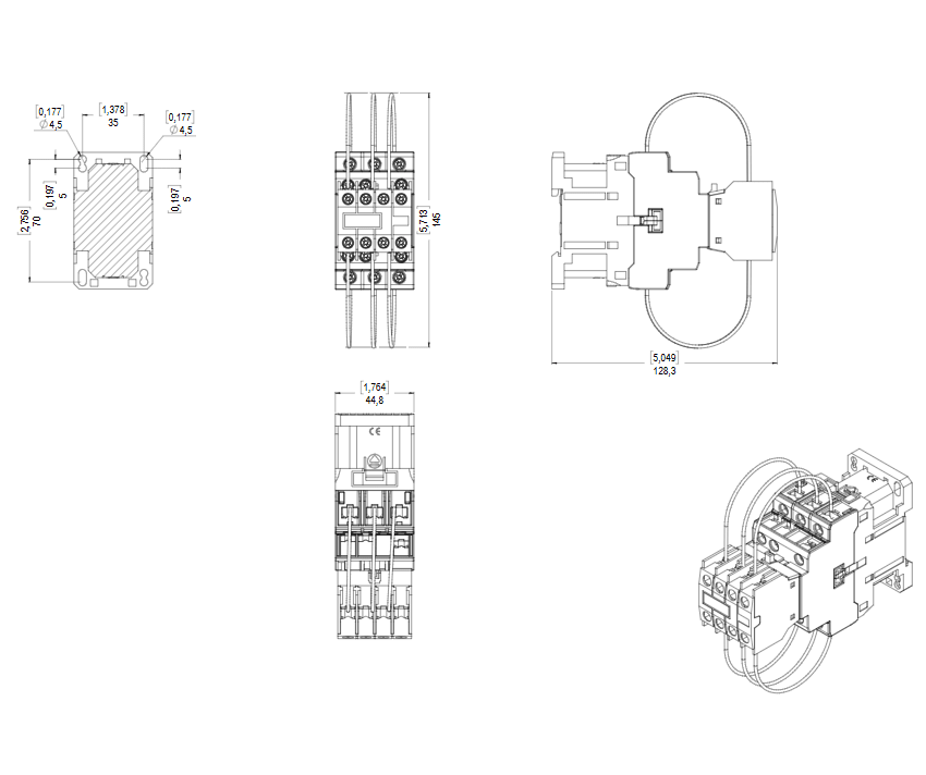 CONTACTOR CWB 15KVAR 18A 220V2