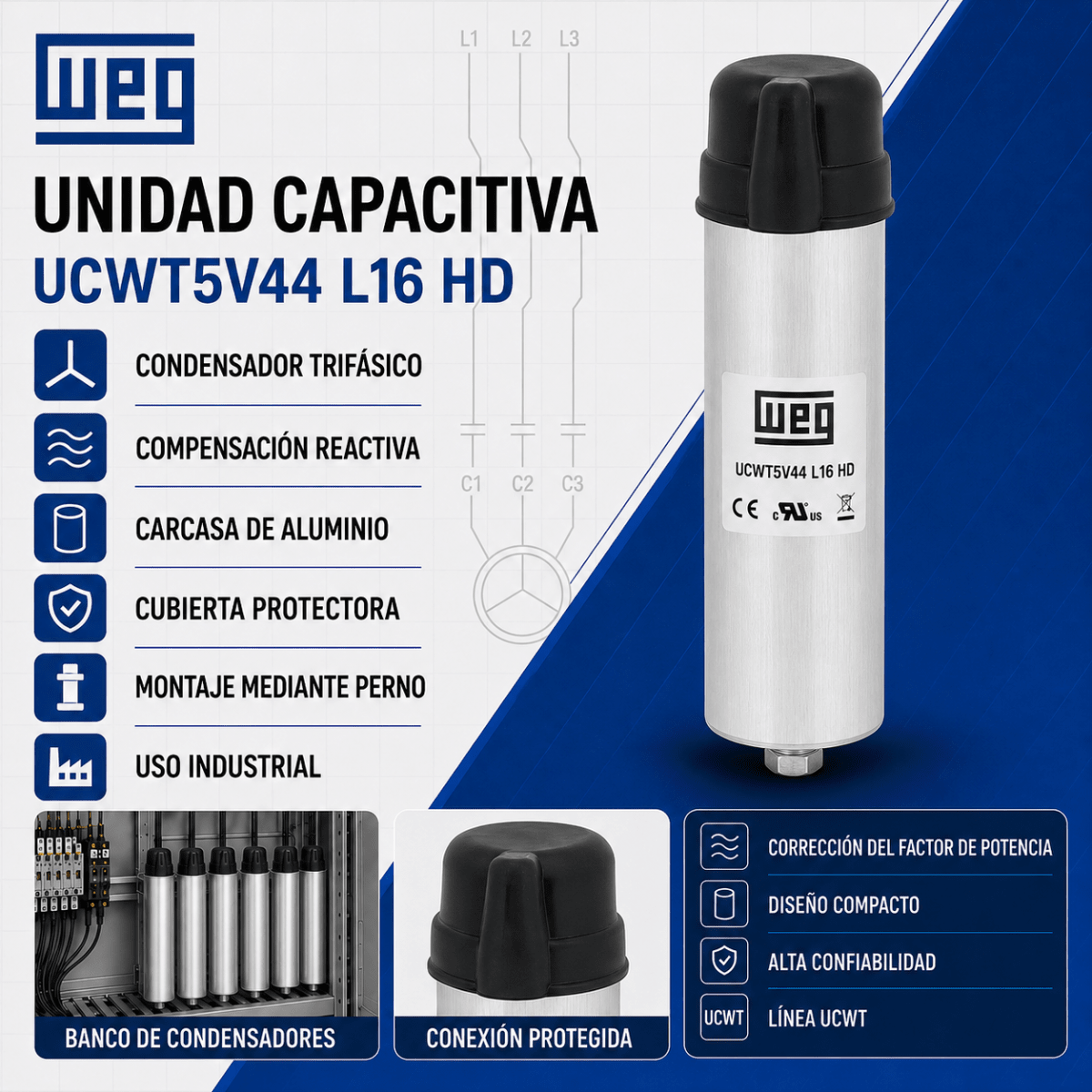 CONDENSADOR 5KVAR 400V 0