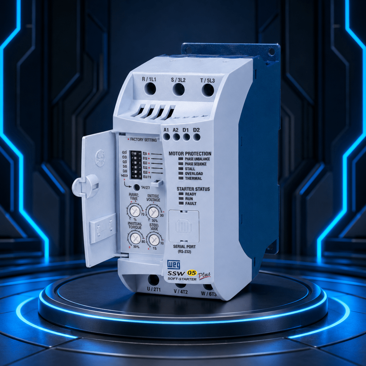 PARTIDOR SUAVE SSW05 15HP 11KW 220-440V2