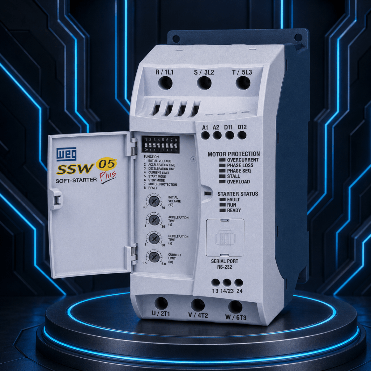 PARTIDOR SUAVE SSW05 20HP 15KW 220-440V2