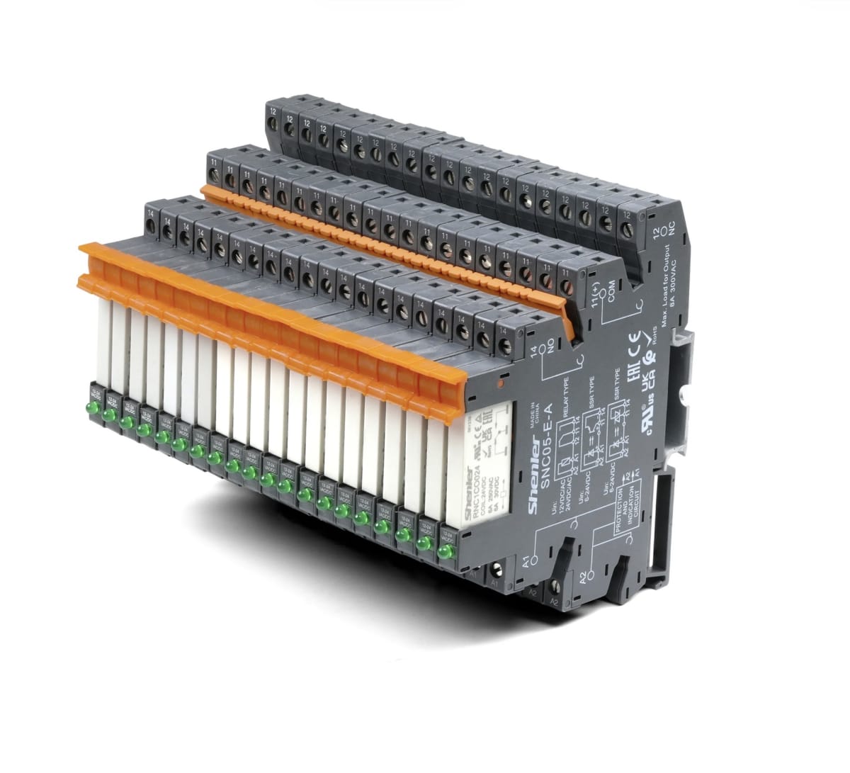 RELE DE CONTROL RCN1 24VDC + BASE2
