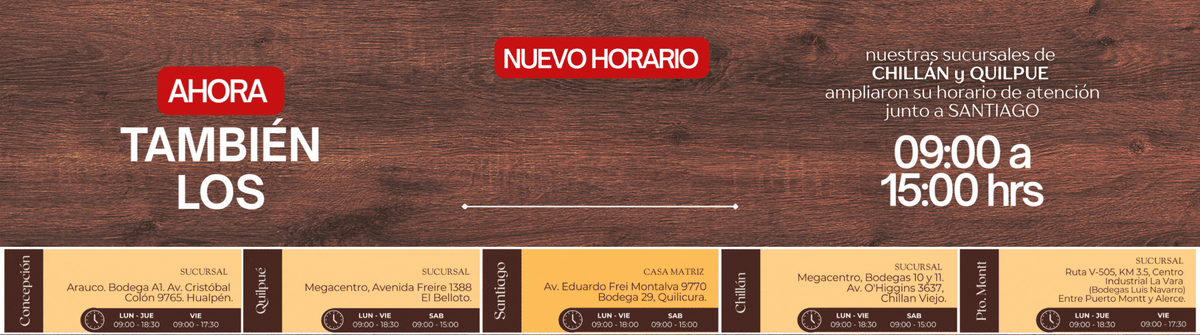 ABRIMOS LOS SÁBADOS