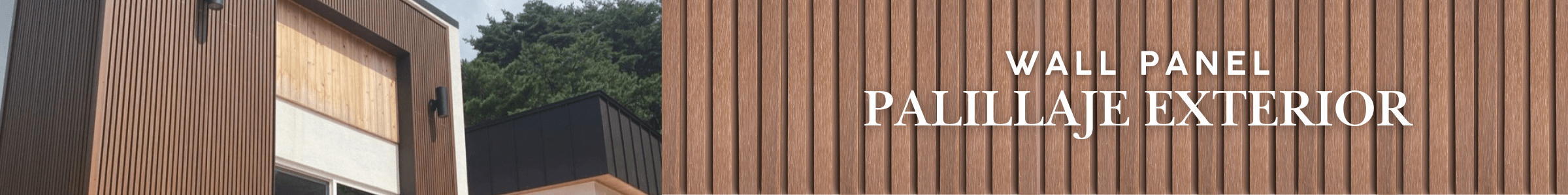 Wall Panel para Exteriores