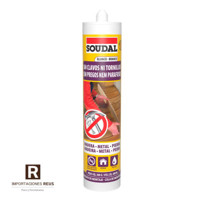 Sin Clavos Ni Tornillos Interior - BLANCO SOUDAL 280ML1
