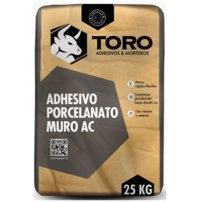 Adhesivo AC Polvo Gris -TORO 25kg