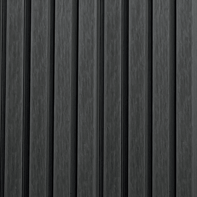 Wall Panel Exterior Cladding WPC 21.9x290cm x26mm - BLACK
