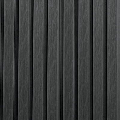 Wall Panel Exterior Cladding WPC Coextruido 2900x219x26 - Black1