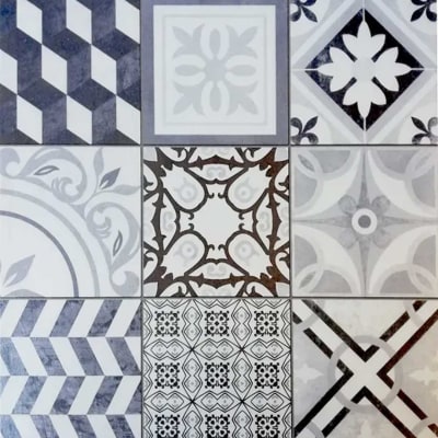 Cerámica 56x56cm $6.990 xm²- Calcareo Gris