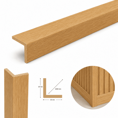 Perfil L Corner 25x25x2400 - Encina1