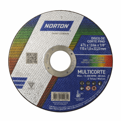 Disco de corte Norton Multicorte1