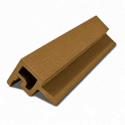 Esquinero Exterior Cladding Wallpanel WPC - Teak2