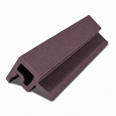 Esquinero Exterior Cladding Wallpanel WPC - Rose Wood1