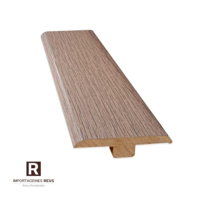 Cubrejunta de transición 9x45x2400mm - Nogueira
