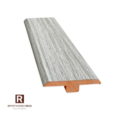 Cubrejunta de transición 9x45x2400mm - FOLIO GRIS
