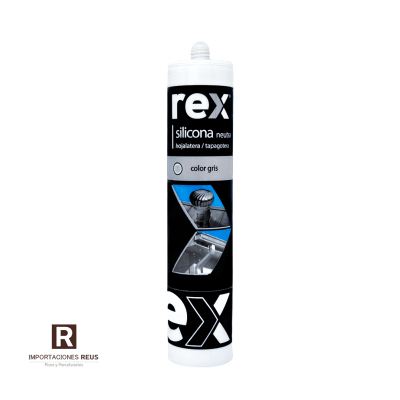 REX SILICONA NEUTRA GRIS 300ML