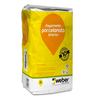 Pegamento Porcelanato Interior 20Kg