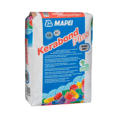 ADHESIVO PARA PORCELANATO KERABOND PLUS GRIS BOLSA DE 25 KG