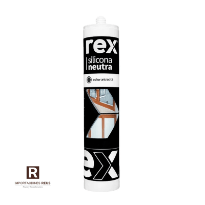 REX SILICONA NEUTRA NEGRA 300ML