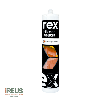 REX SILICONA NEUTRA LIGHT BROWN  300 ML1