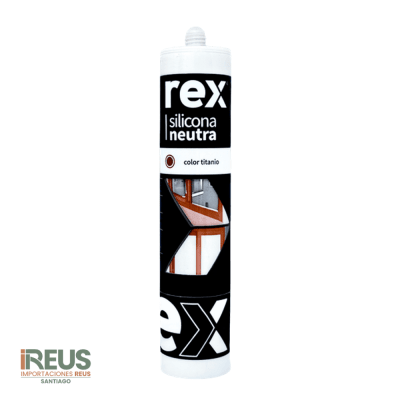 REX SILICONA NEUTRA TITANIO 300ML1