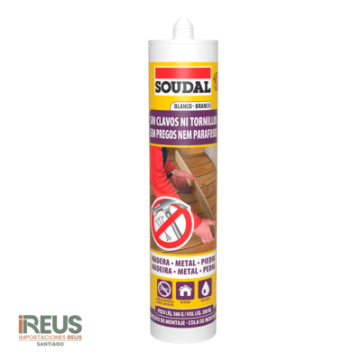 Sin Clavos Ni Tornillos Interior - BLANCO SOUDAL 280ML1