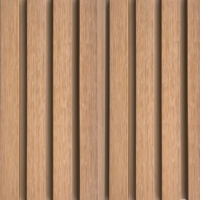 Wall Panel Exterior Cladding WPC 21.9x290cmx26mm - TEAK