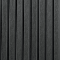 Wall Panel Exterior Cladding WPC Coextruido 2900x219x26 - Black