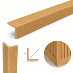 Perfil L Corner 25x25x2400 - Encina