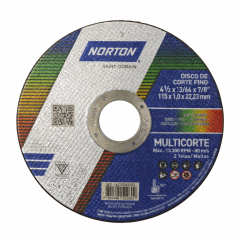 Disco de corte Norton Multicorte