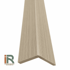 Perfil L corner wall panel exterior 50x50x2900mm - OLD WOOD