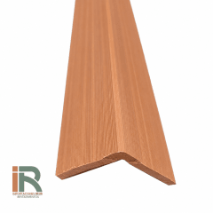 Perfil L corner wall panel exterior 50x50x2900mm - Teak