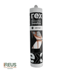 REX SILICONA NEUTRA NEGRA 300ML