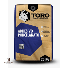 Adhesivo Porcelanato Doble Accion  -Toro 25kg