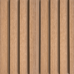Wall Panel Exterior Cladding WPC 21.9x290cmx26mm - TEAK