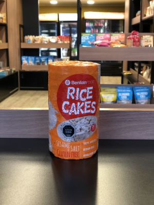 Rice Cakes Sesame & Salt Belian Food Rice Cakes Sesame & Salt Belian Food