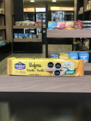 Galletas rellenas sabor vainilla Noglut Galletas rellenas sabor vainilla Noglut