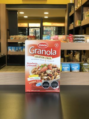 Granola Strawberry & Almonds Emco Granola Strawberry & Almonds Emco