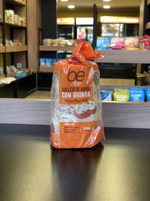 Galletas de arroz con quinoa con un toque de sal Be Snacks Galletas de arroz con quinoa con un toque de sal Be Snacks