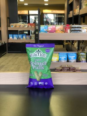 Spinach Puffs 35g Vegan Bobs Spinach Puffs 35g Vegan Bobs