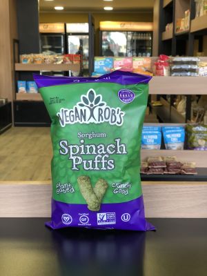 Spinach Puffs 99g Vegan Bobs Spinach Puffs 99g Vegan Bobs