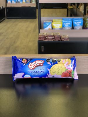 Galletas de vainilla sabor frutilla Smams Galletas de vainilla sabor frutilla Smams