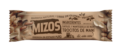 Barrita Natural Trocitos de Maní 35 grs Barrita Natural Trocitos de Maní 35 grs